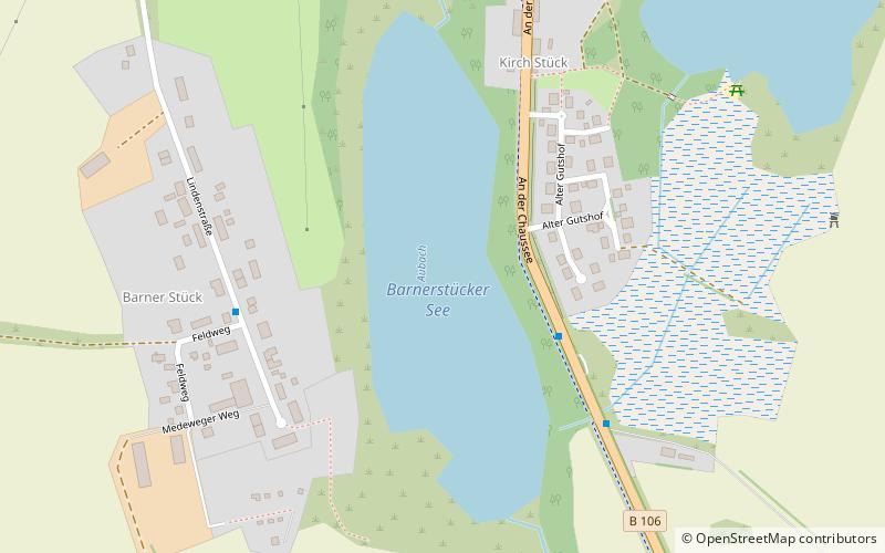 Lac de Barner Stücker location map