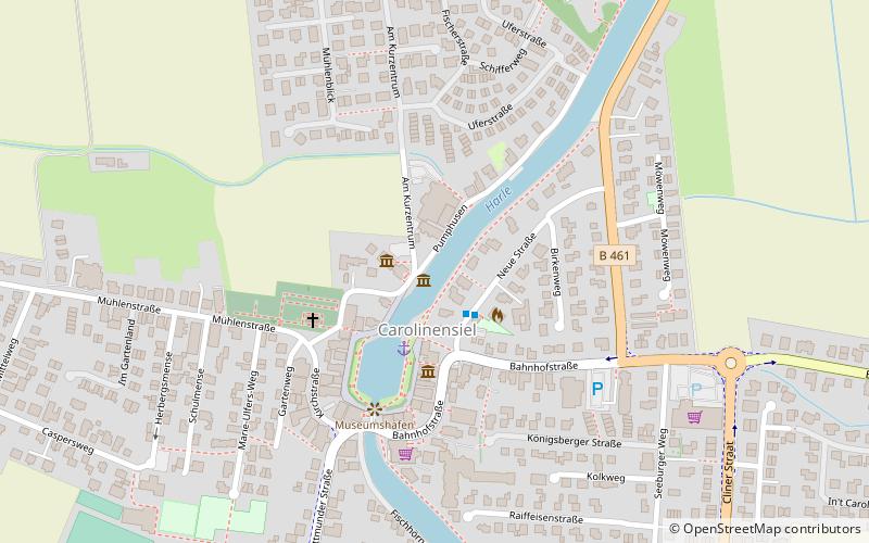 Harlesiel location map