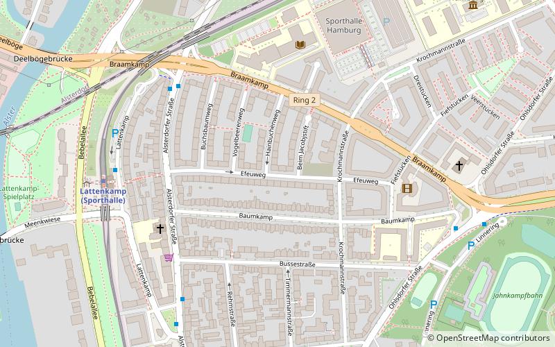 Hambourg-Winterhude location map