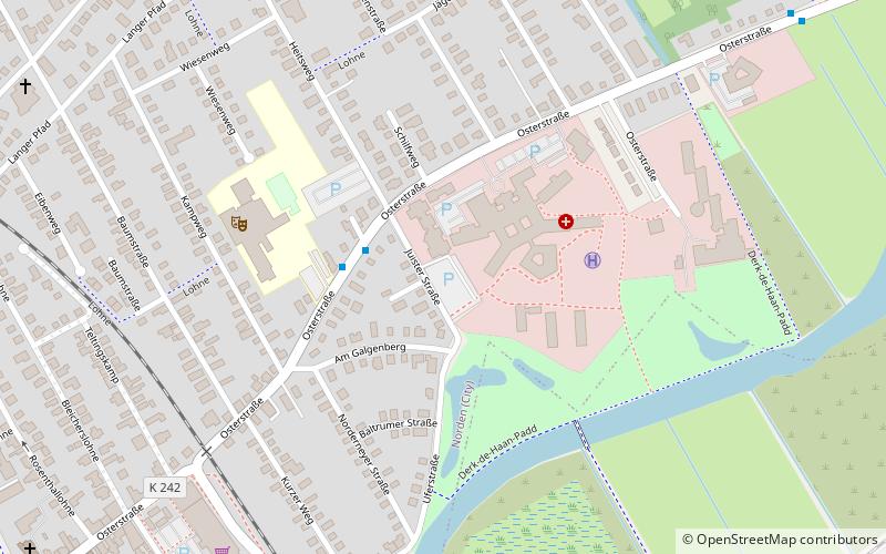 Ekel location map