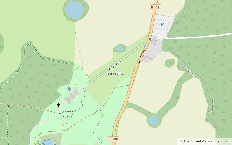 schmiede burg schlitz rostock location map