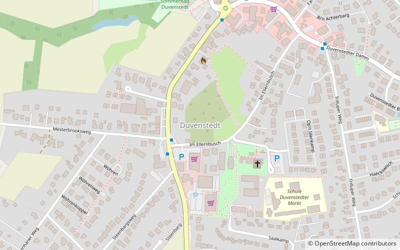 Hamburg-Duvenstedt location map