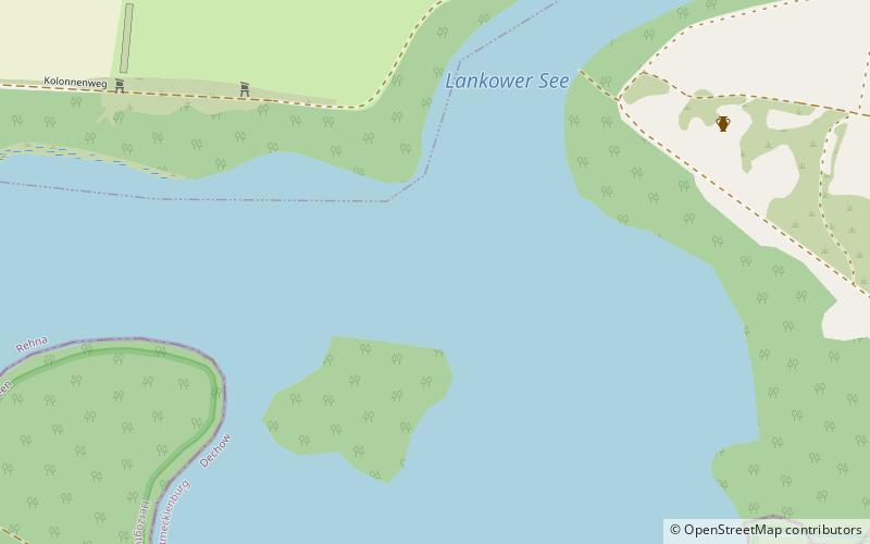 Lago Lankower location map