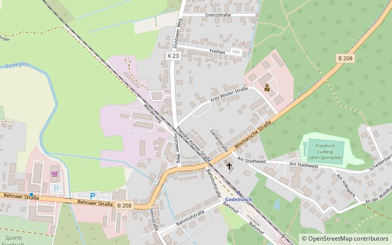 fritz reuter gadebusch location map