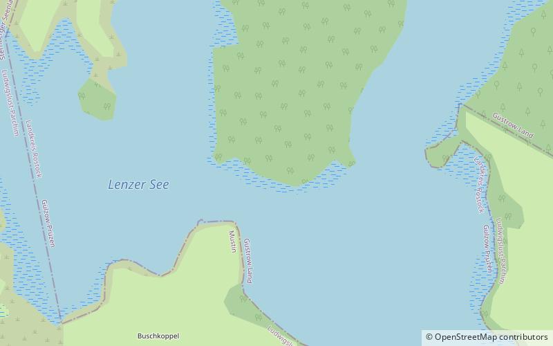 Lago Lenzener location map