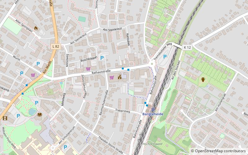 Rathaus Bargteheide location map