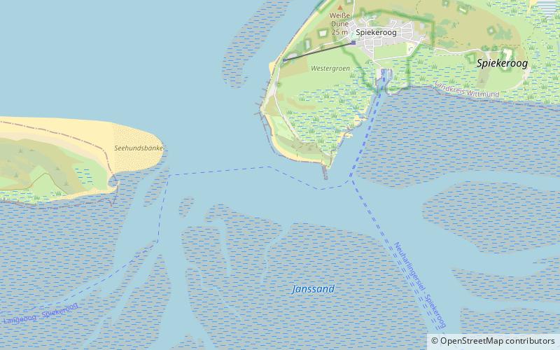 Hydrographische Messstation Spiekeroog location map