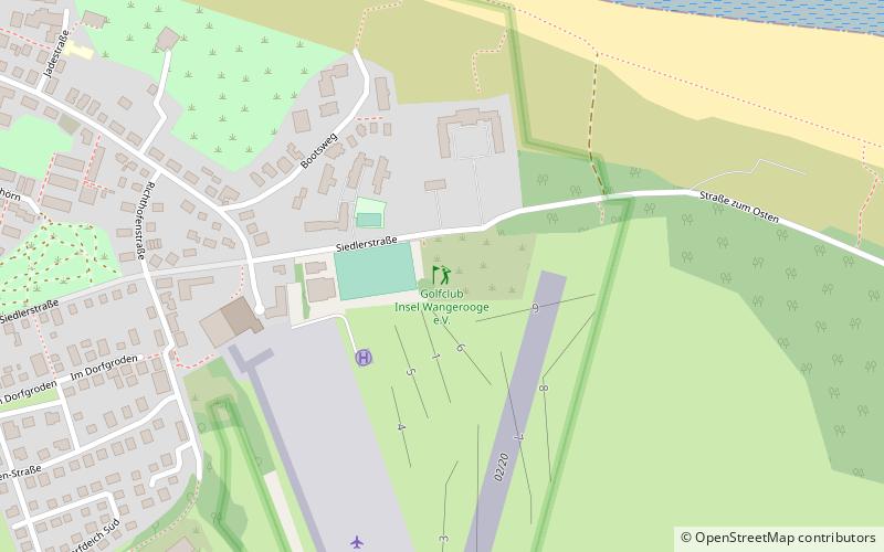 Golfclub Insel Wangerooge e.V. location map