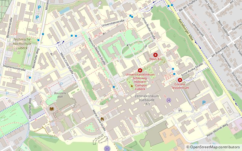 universite de lubeck location map