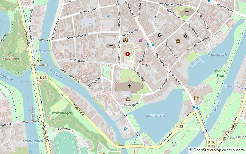 Catedral de Lübeck location map