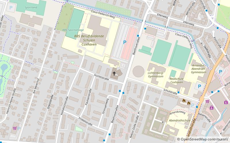 St. Marien location map