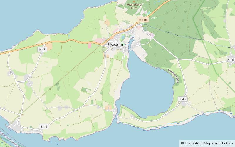 kloster grobe usedom location map