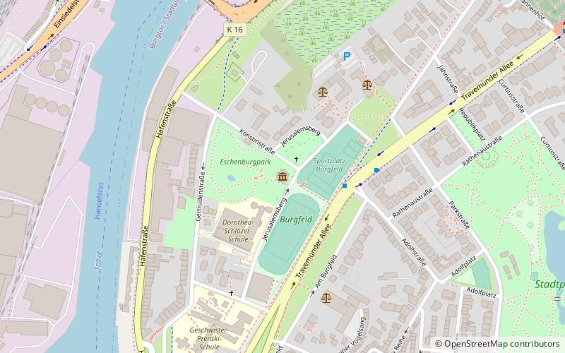 Brahms-Institut location map