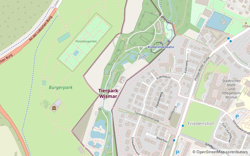 Tierpark Wismar location map