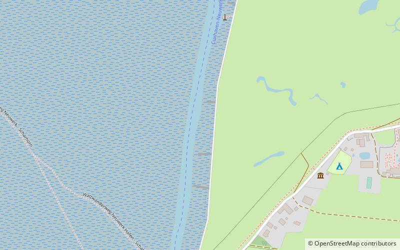 bluse neuwerk waddensea of hamburg location map