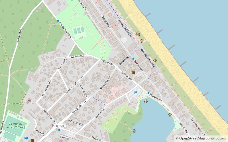 Bansin location map