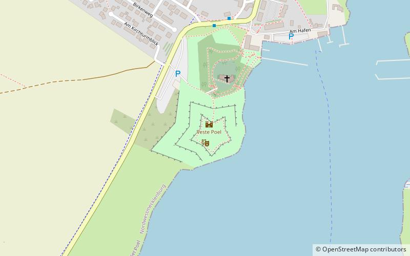 Veste Poel location map