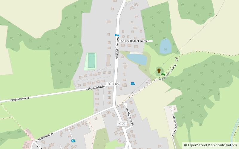 Lütow location map