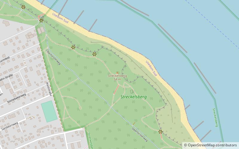 Streckelsberg location map