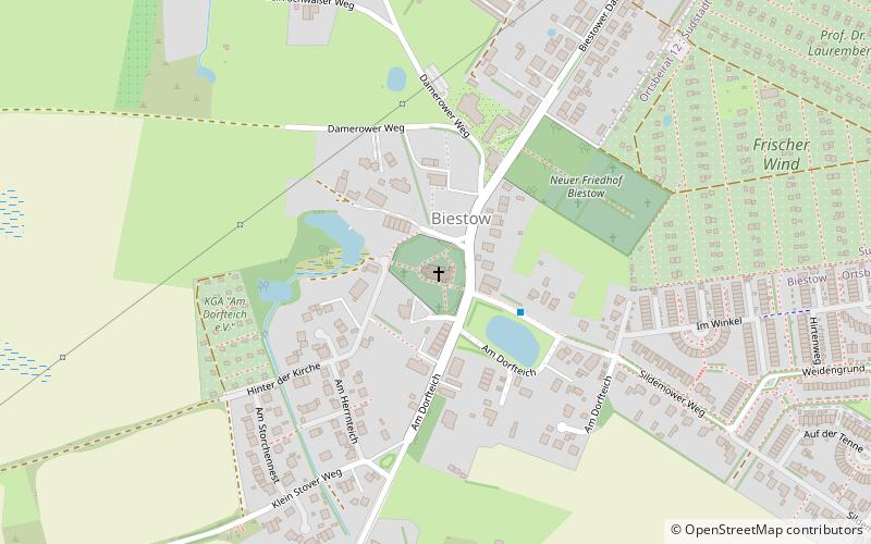 Kirche Biestow location map