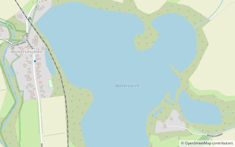 Woltersteich location map