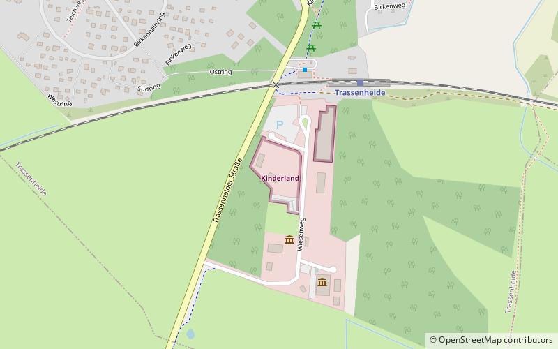 Kinderland location map