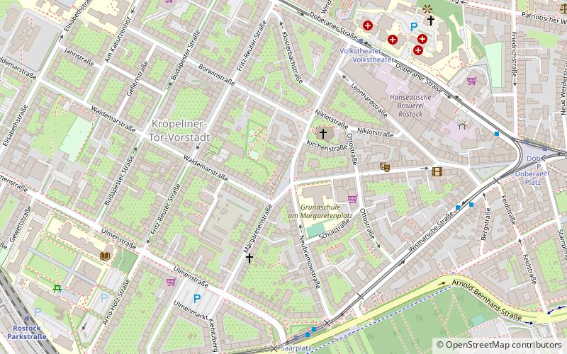 margaretenplatz rostock location map
