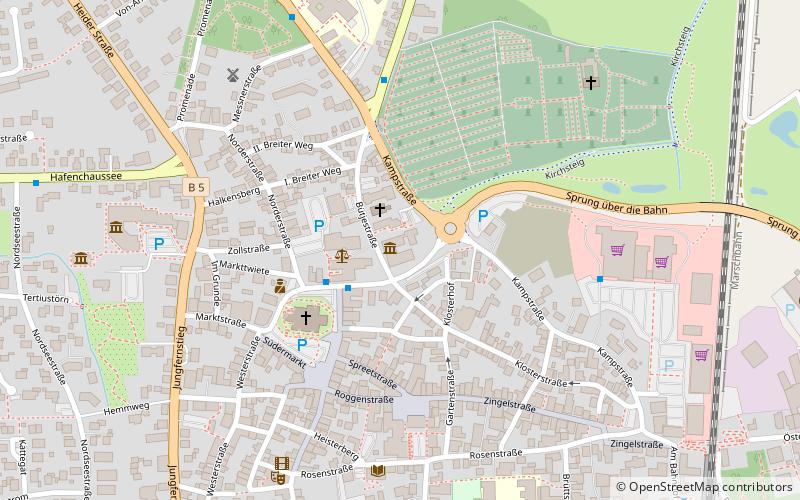 Dithmarscher Landesmuseum location map