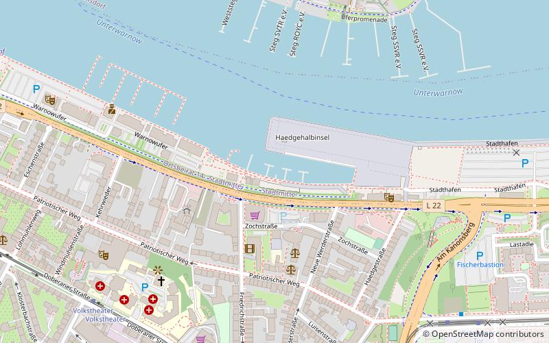 rostocker segelverein citybootshafen e v location map