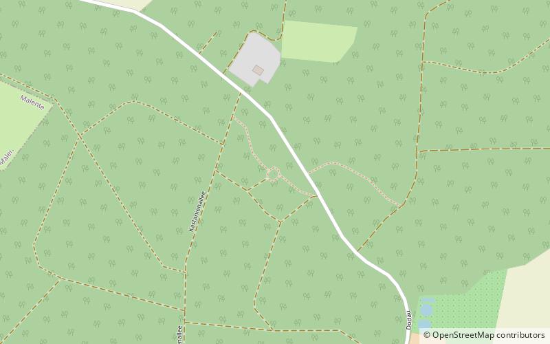 Bridegroom's Oak location map