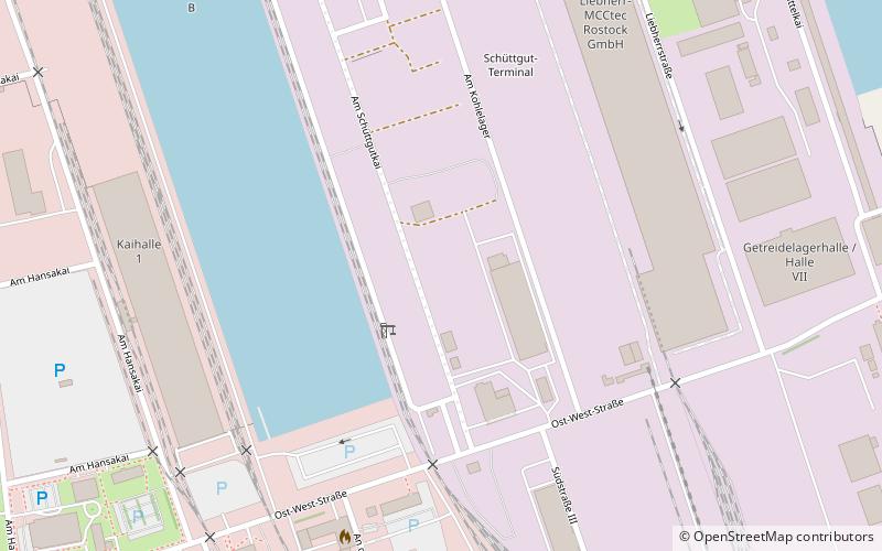 Hafen Rostock location map