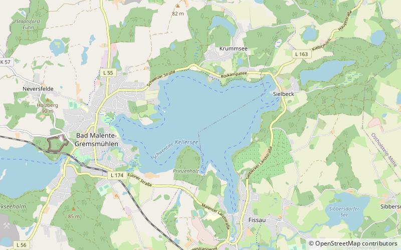 Kellersee location map