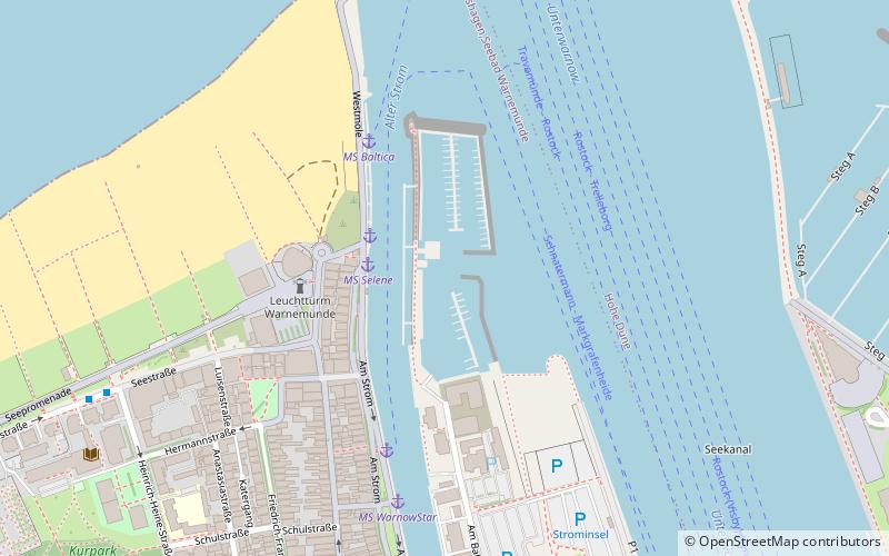sportschule yachthafen warnemunde rostock location map