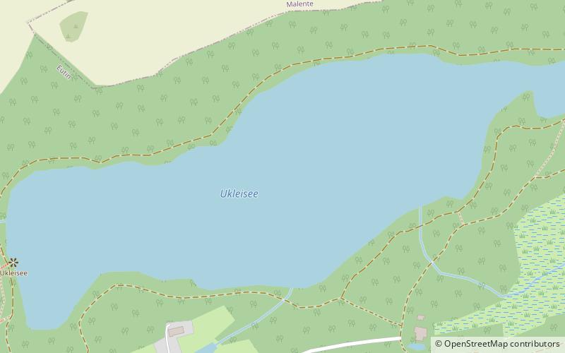 Lac d'Uklei location map