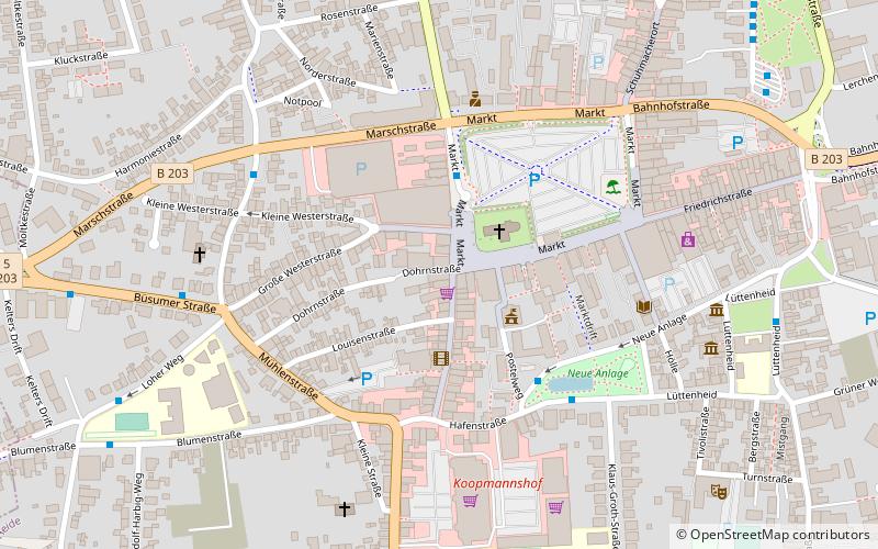 Dreetörn-Hus location map
