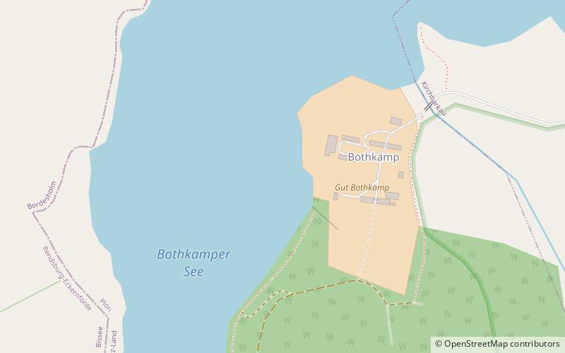 Bothkamper See location map