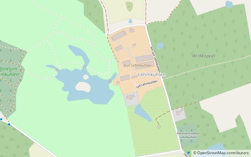 Arboretum Lehmkuhlen location map