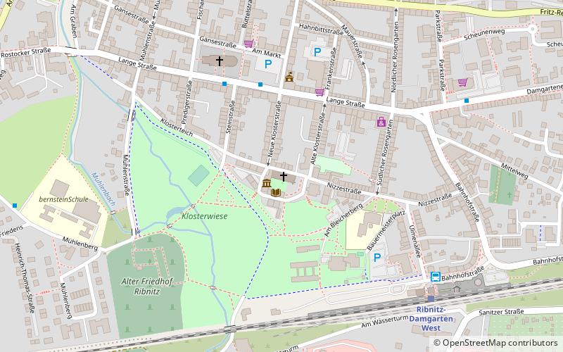 Kloster Ribnitz location map