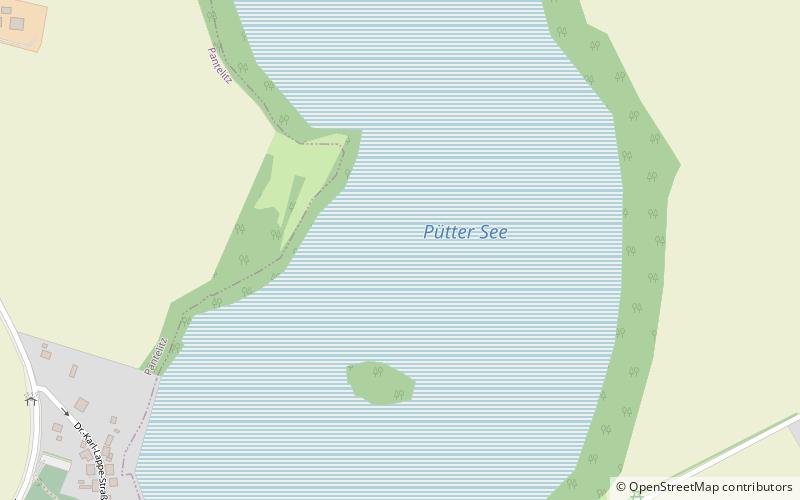Pütter See location map