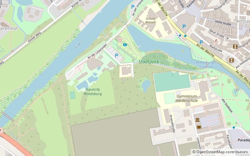 DLRG Rendsburg - Vereinsheim location map