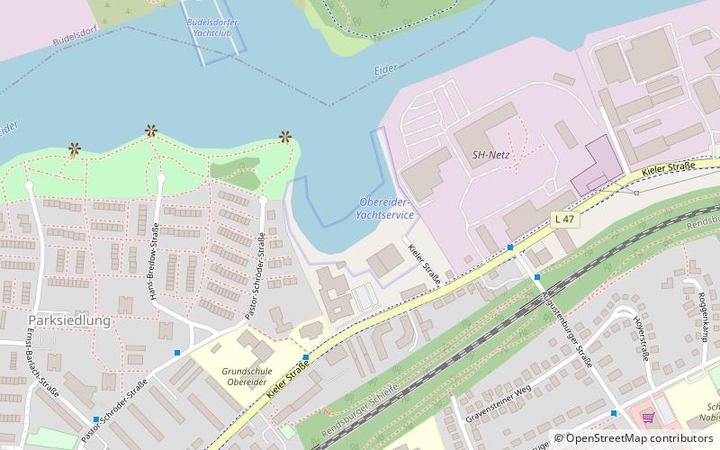 Obereider-Yachtservice location map