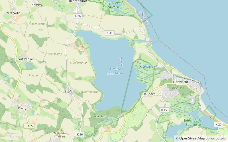 Großer Binnensee location map