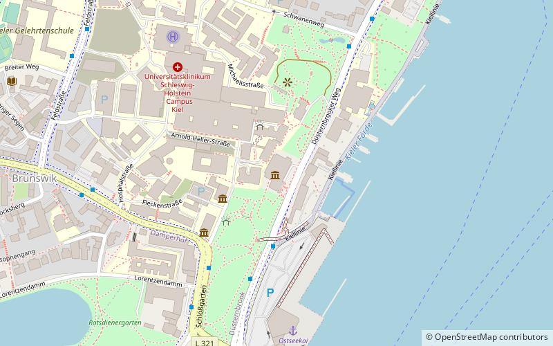 Kunsthalle zu Kiel location map