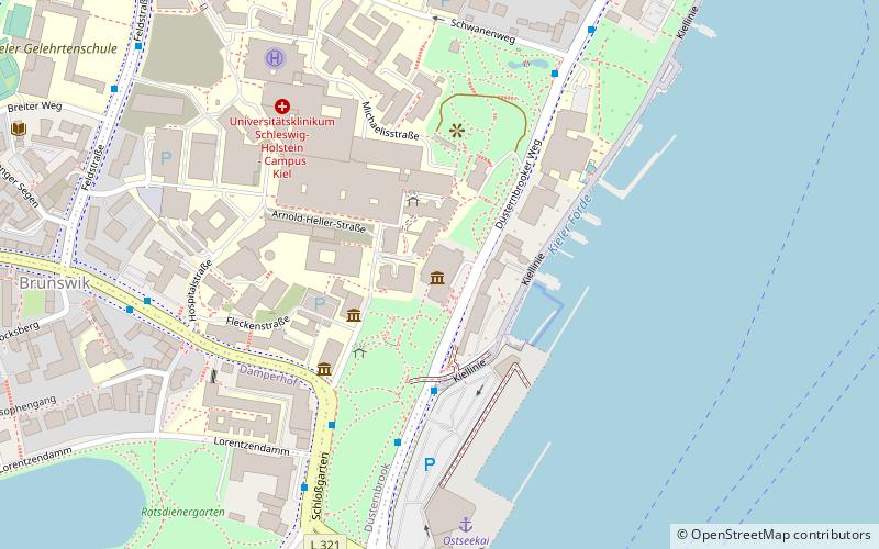 Kunsthalle Kiel location map