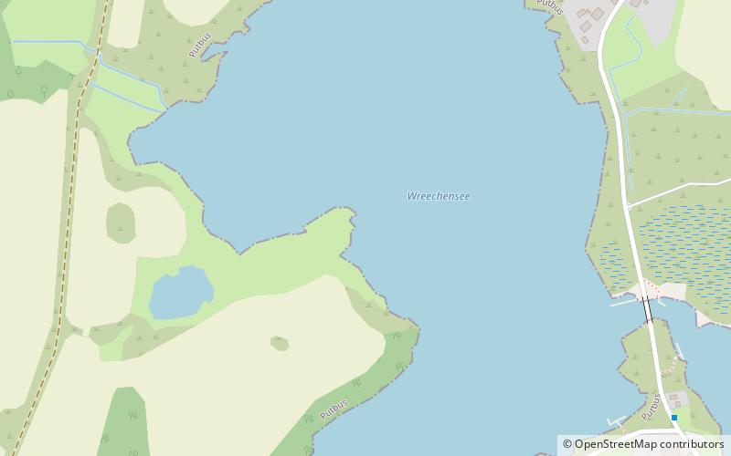 Naturschutzgebiet Wreechener See location map