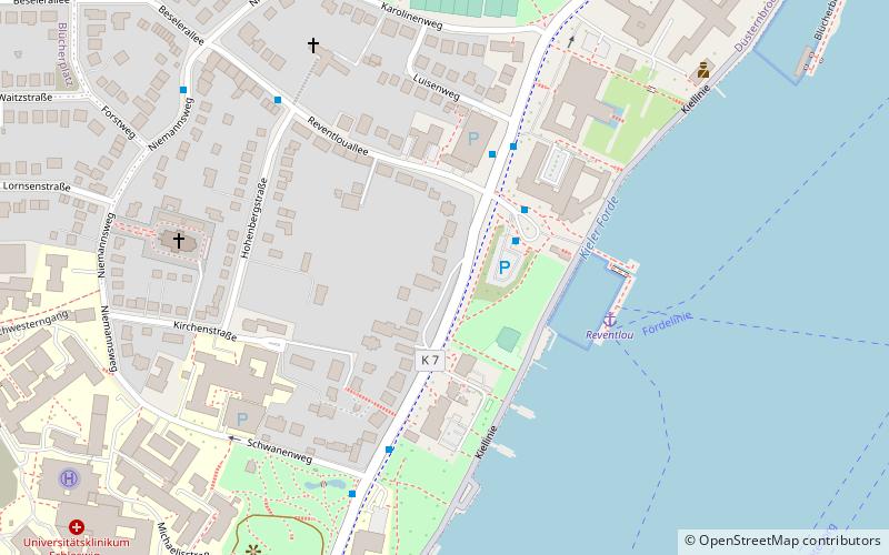 Kaiserlicher Yacht Club location map