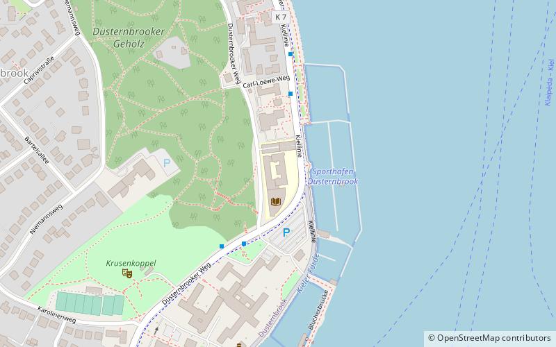 Kiel Institut für Weltwirtschaft location map