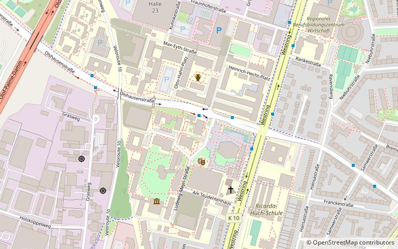 Botanischer Garten der Christian-Albrechts-Universität zu Kiel location map