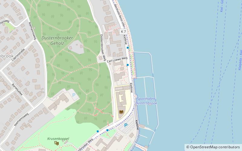 Kieler Yacht-Club location map
