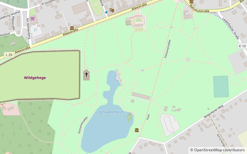 Schloss Putbus location map